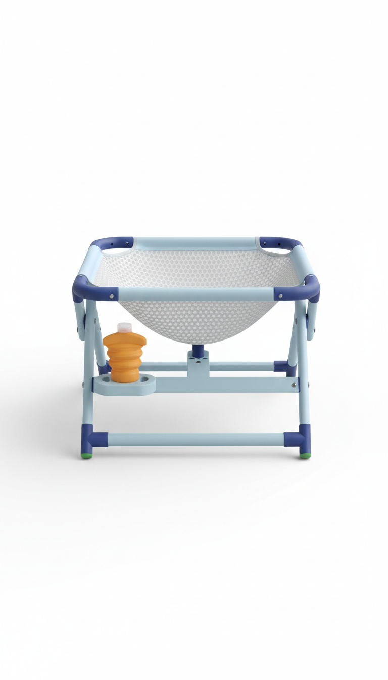 Foldable Steel Pet Bath Stand